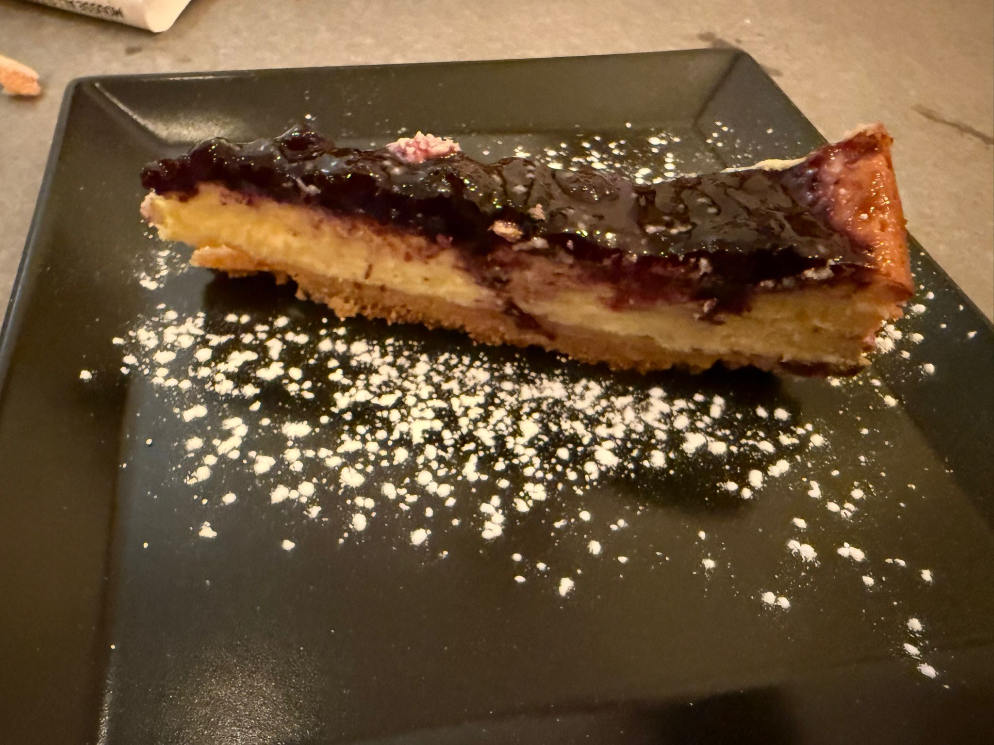 Come desser una bella cheesecake ai mirtilli, buonissima anche senza porcini.