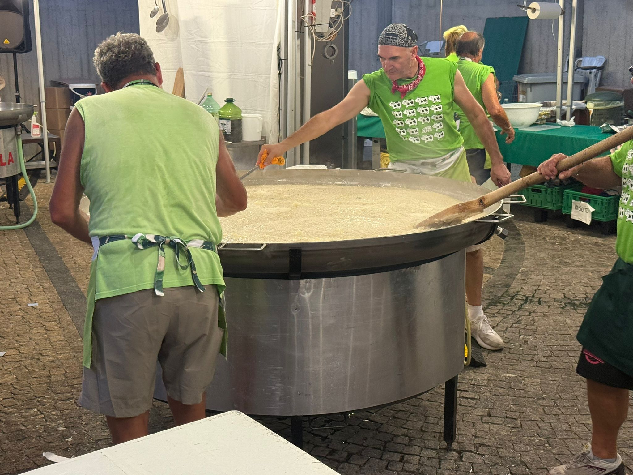 Tanti piatti con il gorgonzola protagonista, come i risotti.