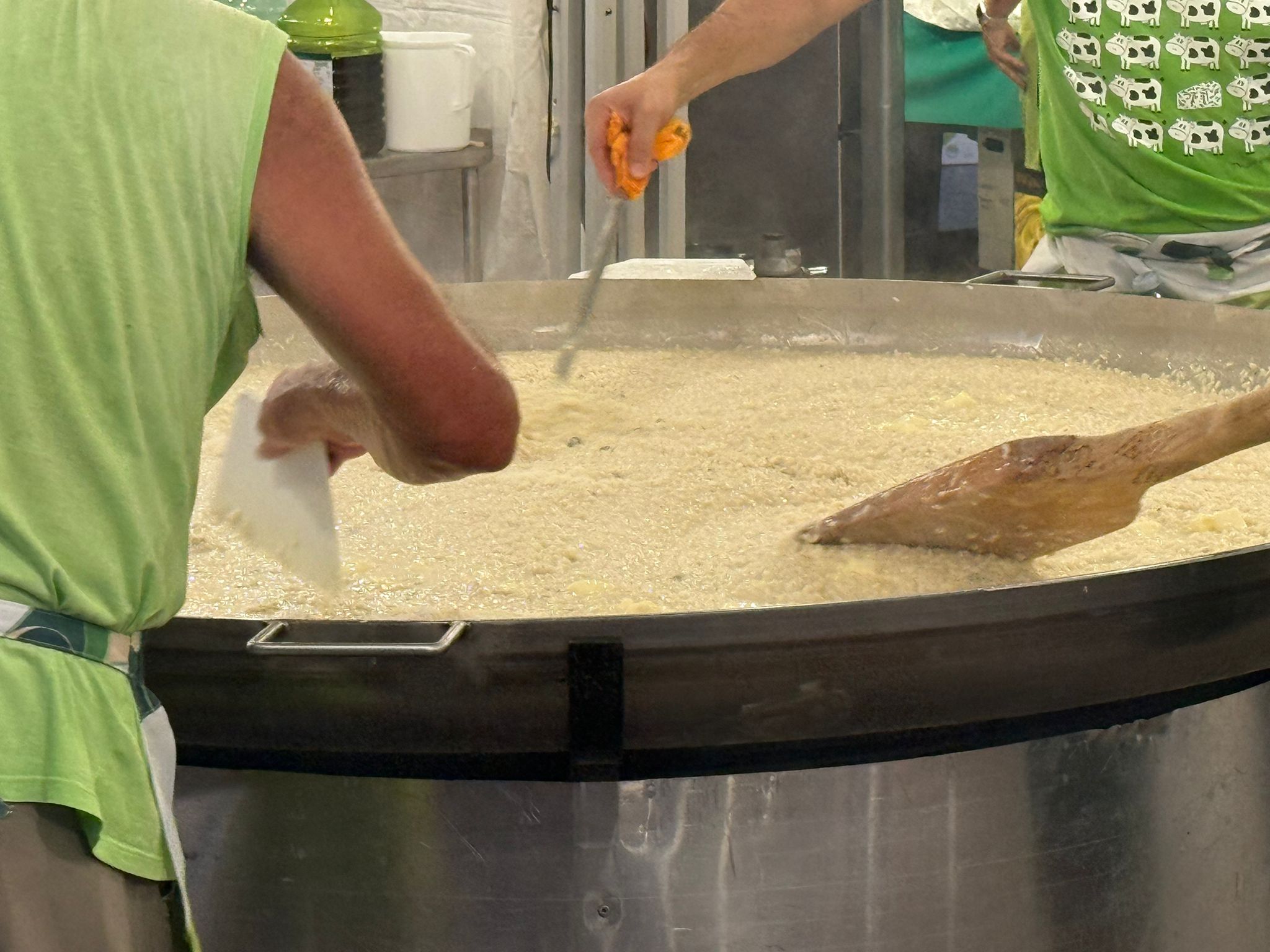 Nel weekend è andata in scena la sagra del gorgonzola.