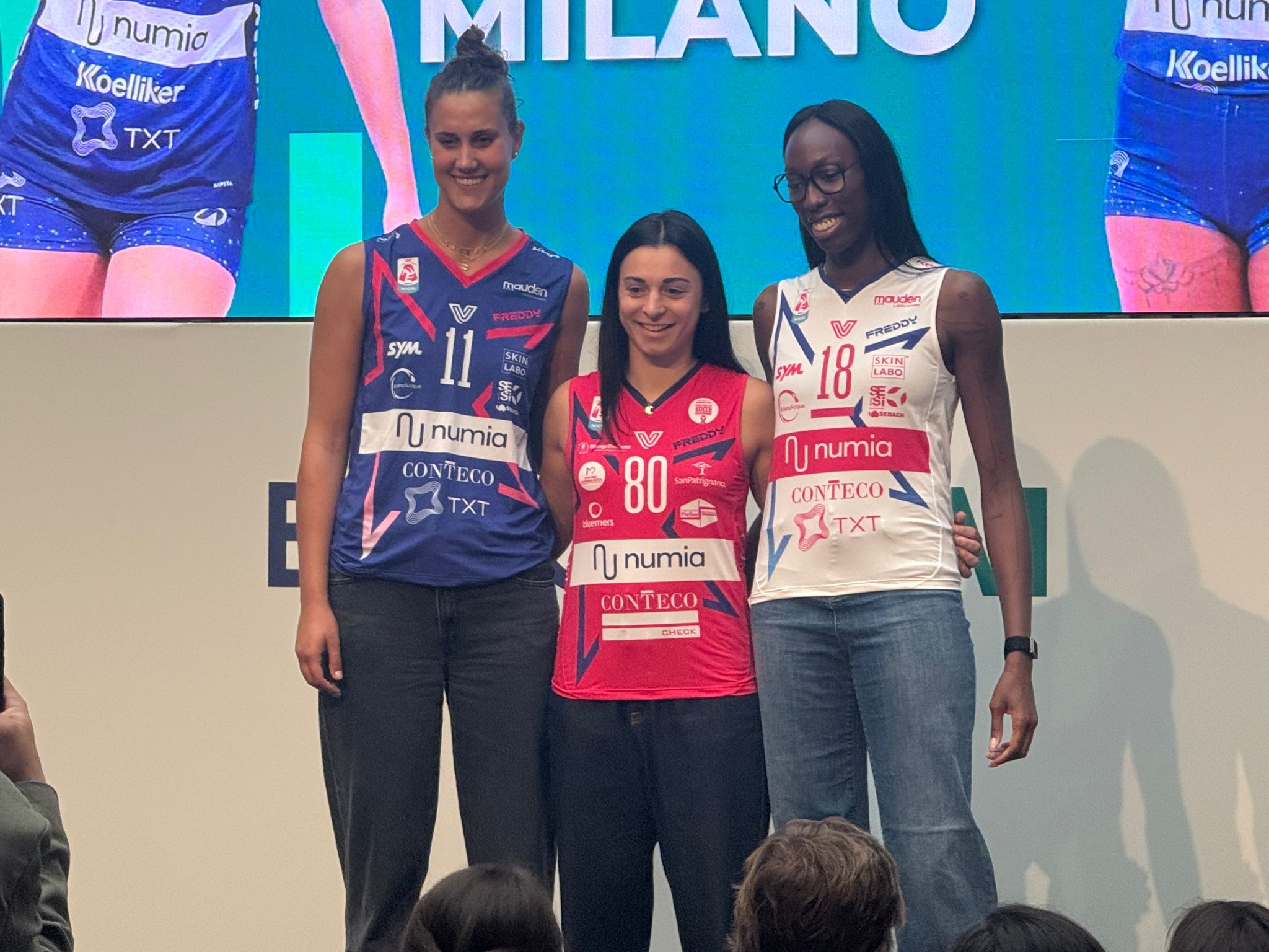 Giornata speciale a Milano per Paola Egonu e compagne.
