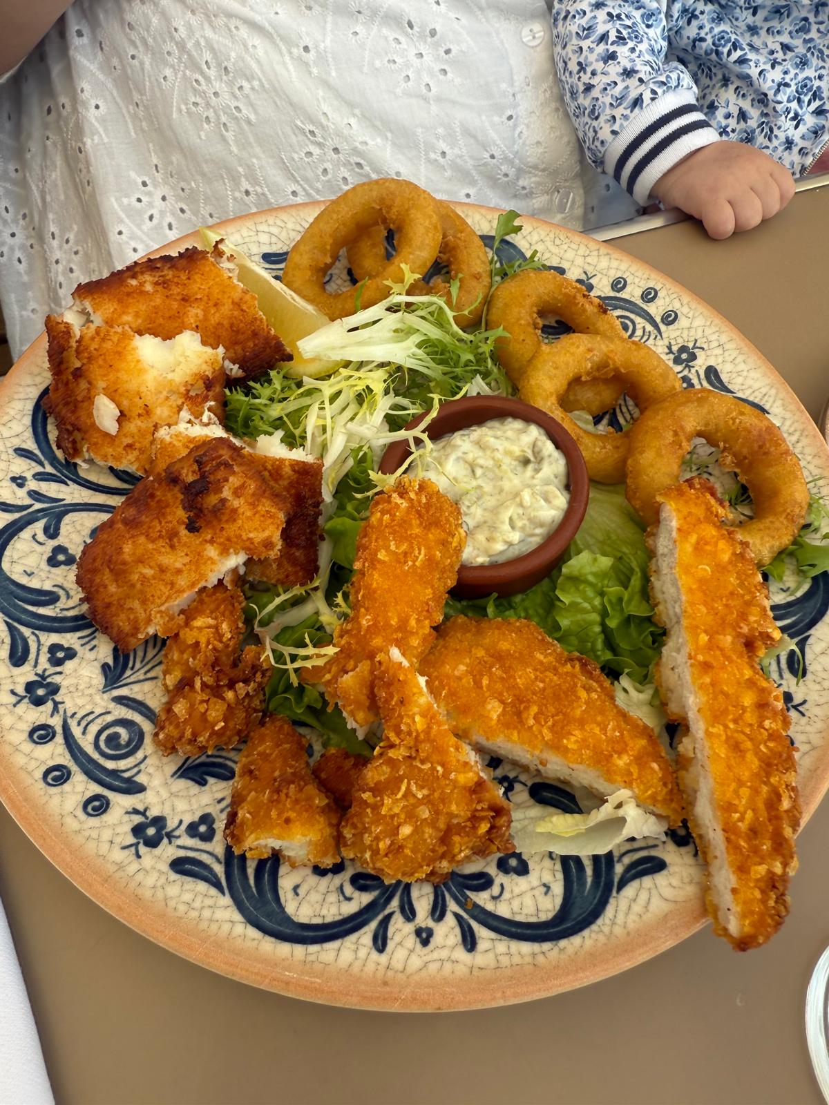 Il fritto in generale è tipico della zona.