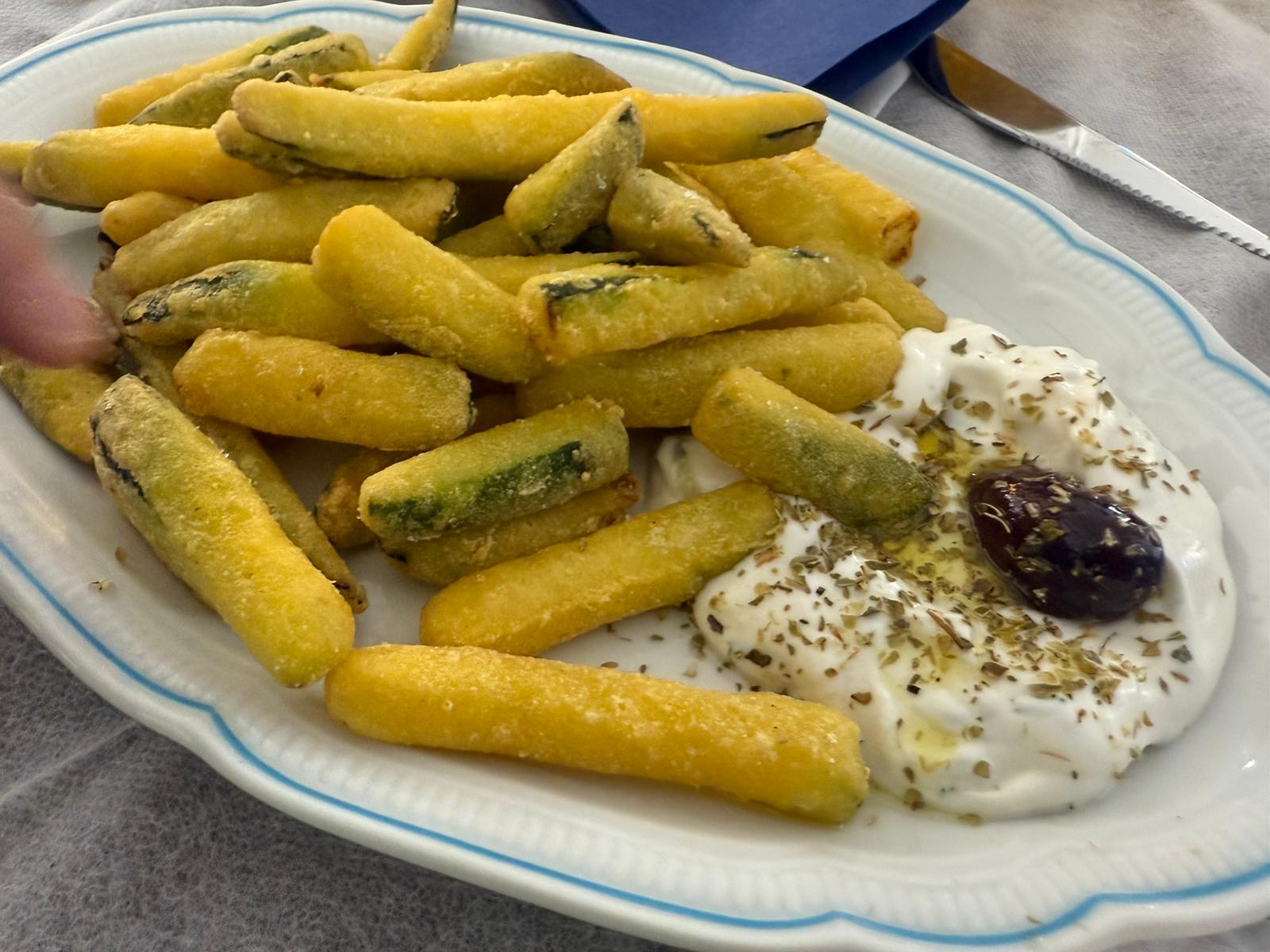 I migliori piatti sono quelli greci.