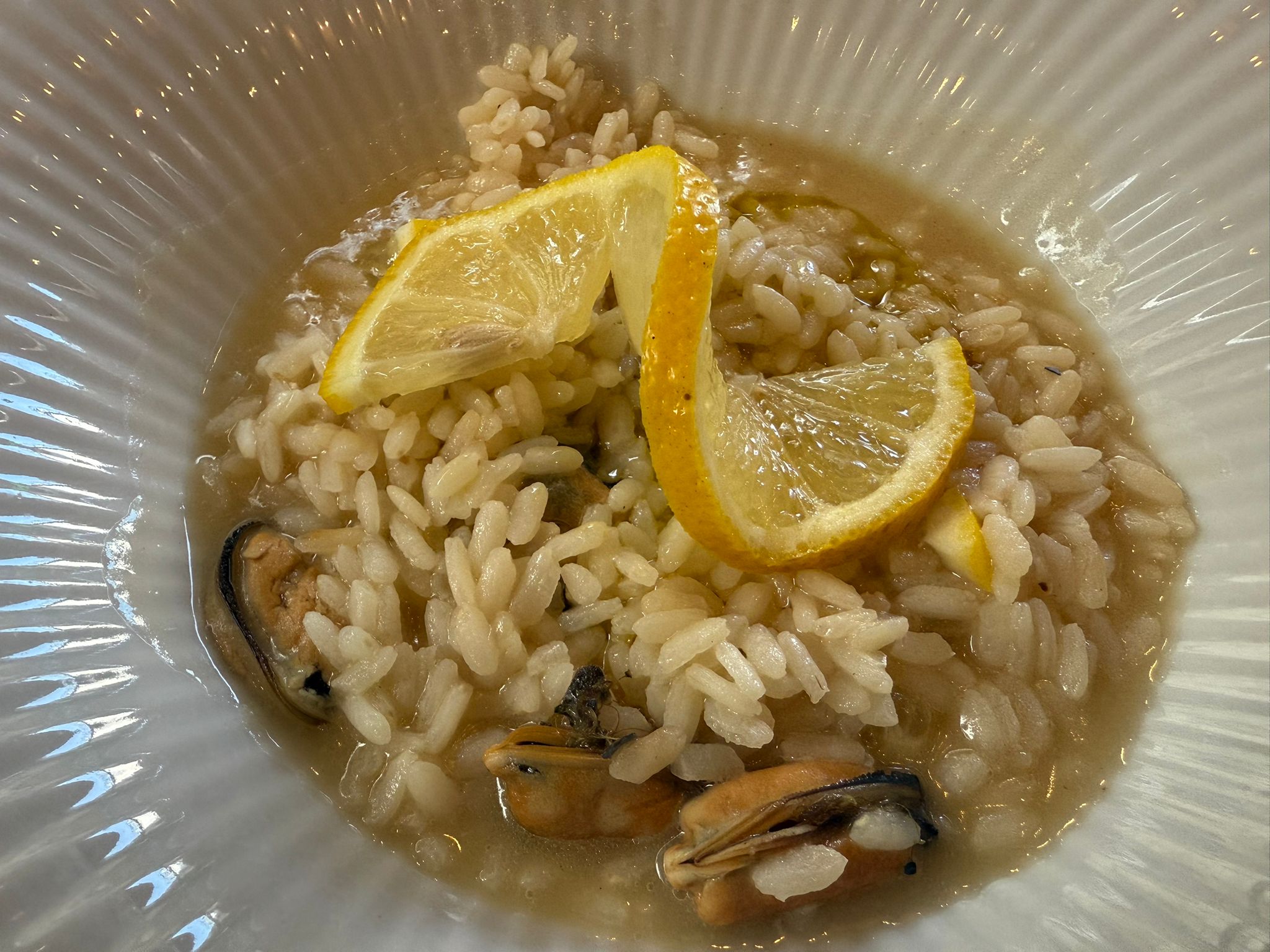 Oltre a risotti e pesce.