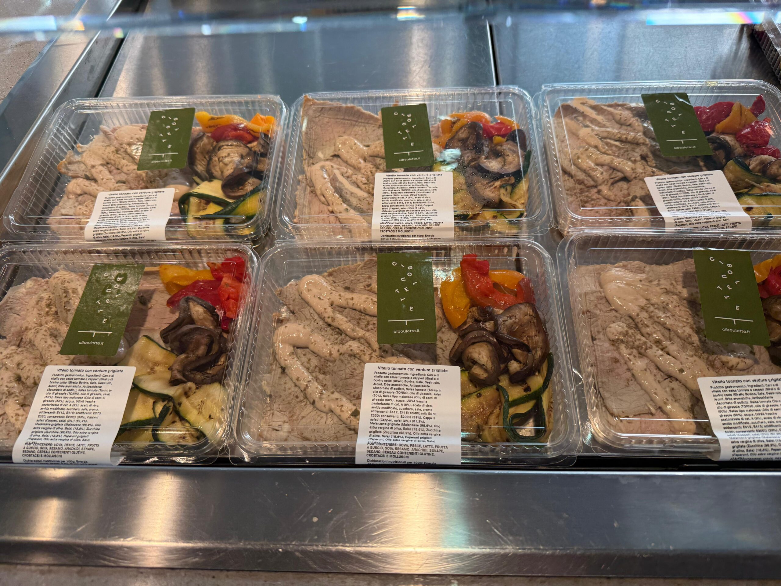 Primi, secondi e contorni, senza dimenticare i dolci.