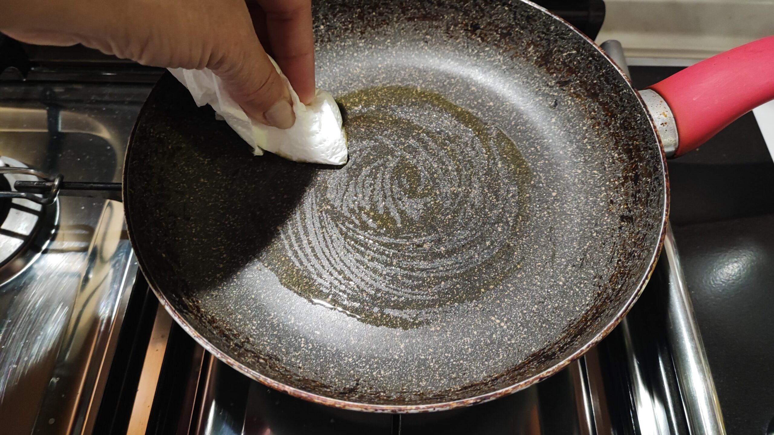 Ingredienti: (Il numero di pancake dipende da quanto prodotto si mette in padella)